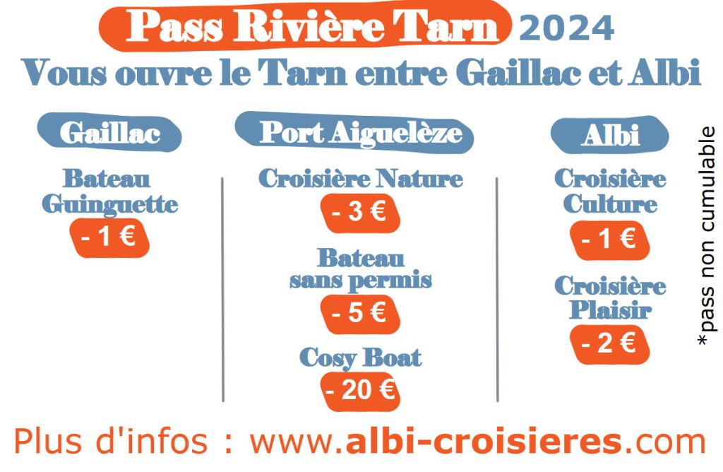 Pass Albi croisières